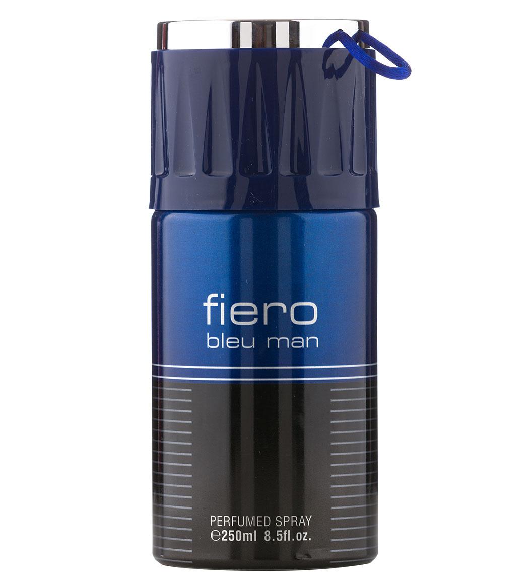 اسپری خوشبوکننده بدن مدل Fiero Bleu Man حجم 250میل