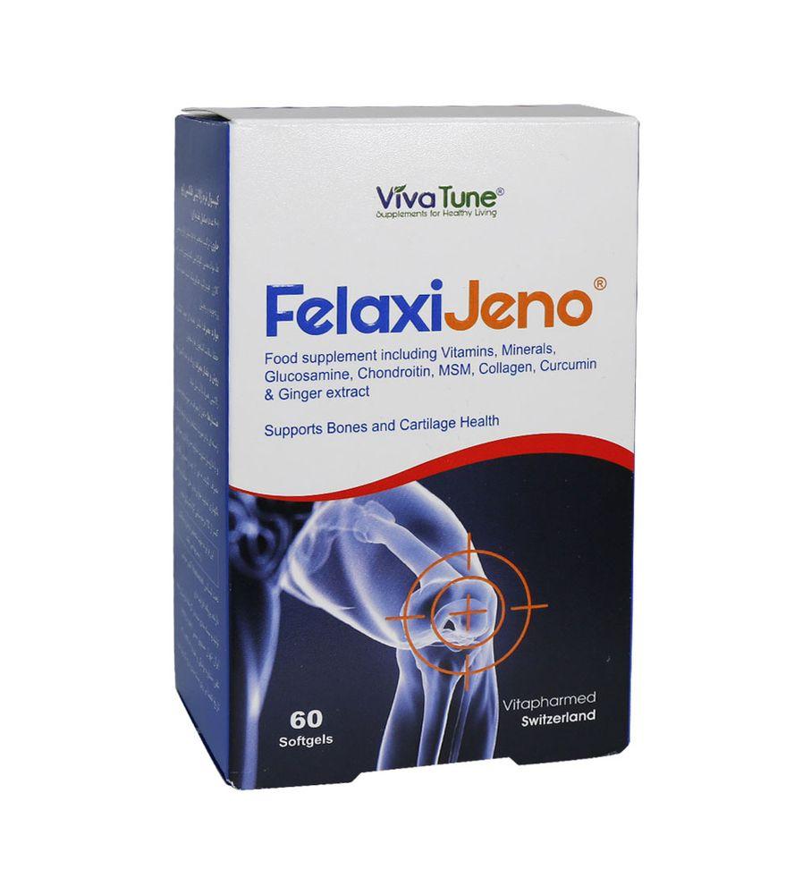 سافت ژل Felaxi Jeno بسته 60 عددی
