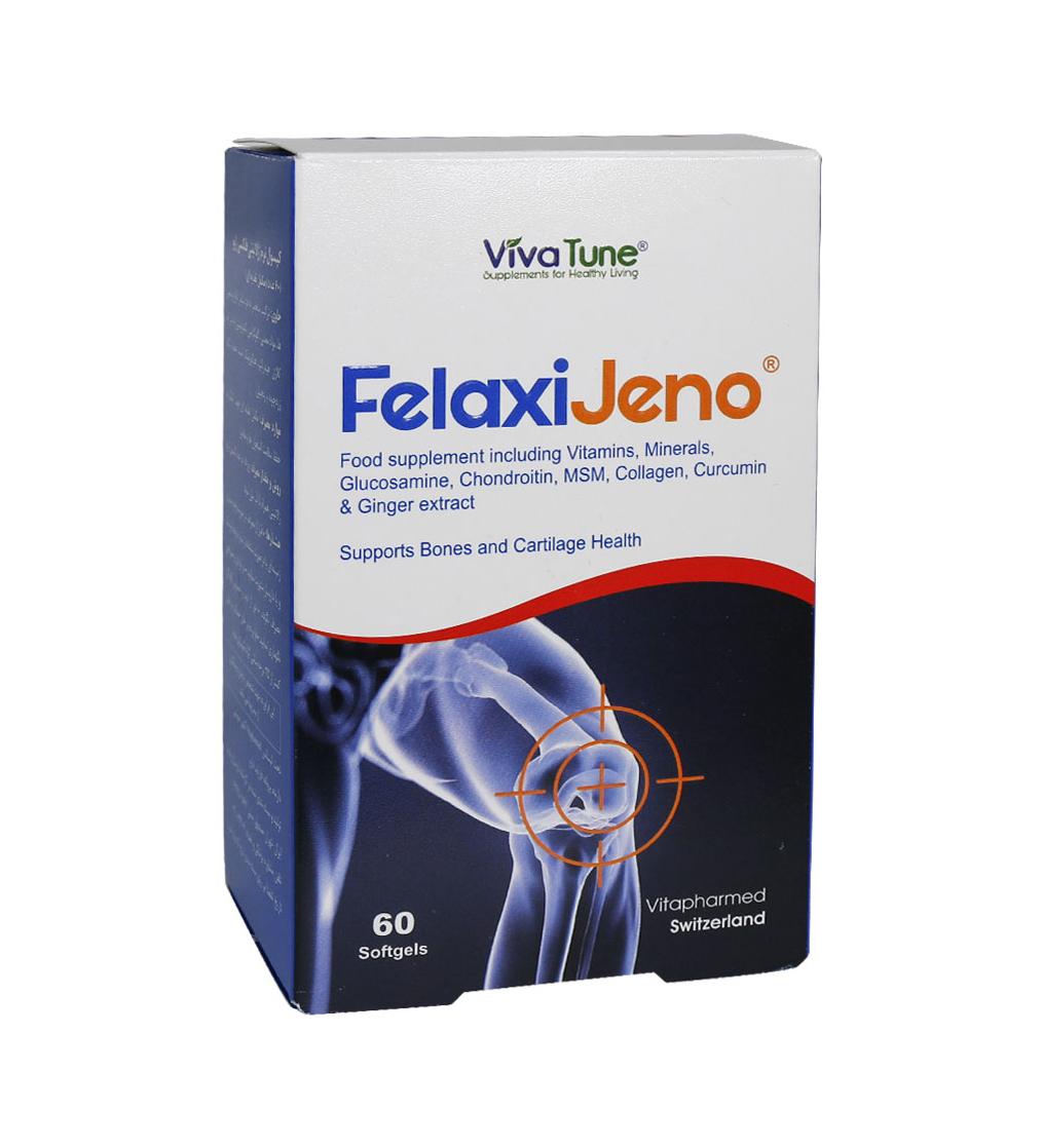 سافت ژل Felaxi Jeno بسته 60 عددی