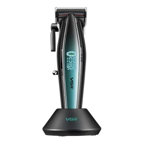 ماشین اصلاح سر وی جی آر همراه پایه شارژ مدل VGR V-270 — تصویر ۱