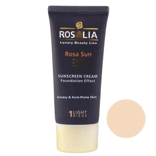 کرم ضد آفتاب رزالیا مدل Greasy & Acne-Prone حجم 40 میلی لیتر
