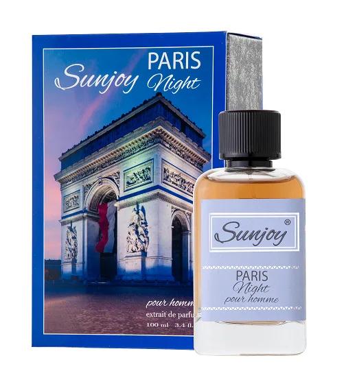 اکستریت د پرفیوم مردانه سانجوی پاریس نایت SUNJOY PARIS NIGHT EXTRAIT DE PARFUM 100ML MEN