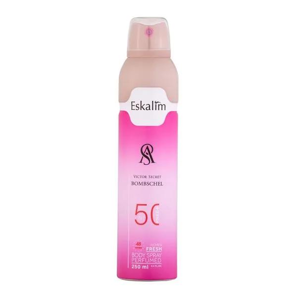 بادی اسپری اسکالیم زنانه ویکتوریا سیکرت بامشل ESKALIM BODY SPRAY VICTORIA SECRET BOMBSHELL 250ML
