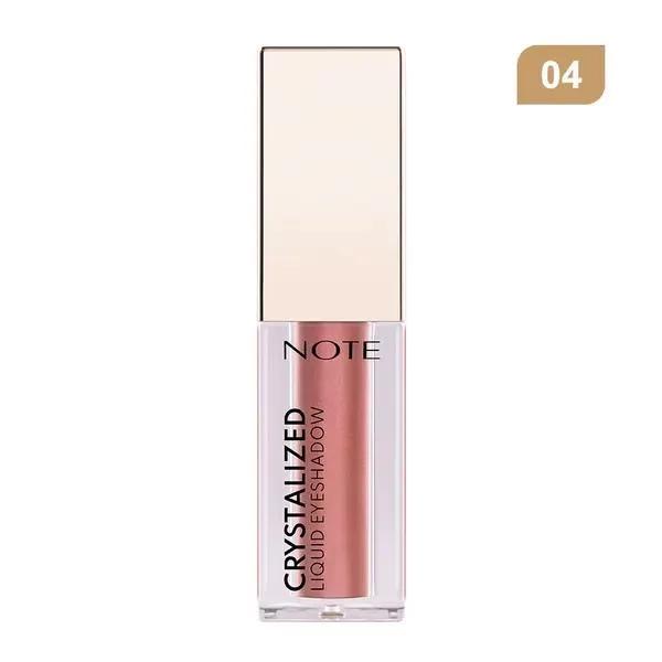 سایه چشم مایع کریستالی 04 نوت Crystalized Liquid Eyeshadow NOTE