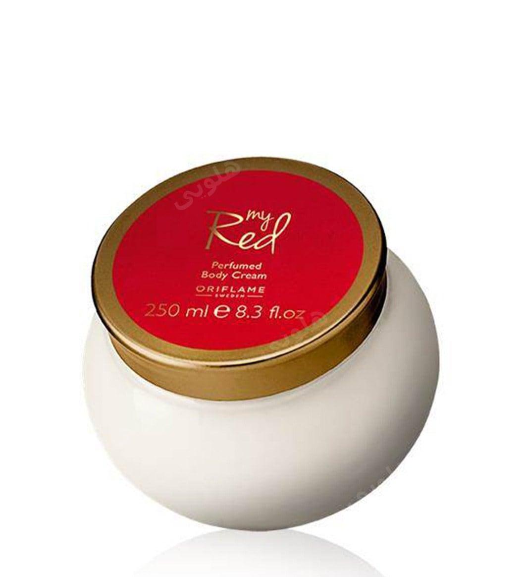 کرم بدن معطر مدل مای رد مناسب انواع پوست حجم 250 میلی لیتر