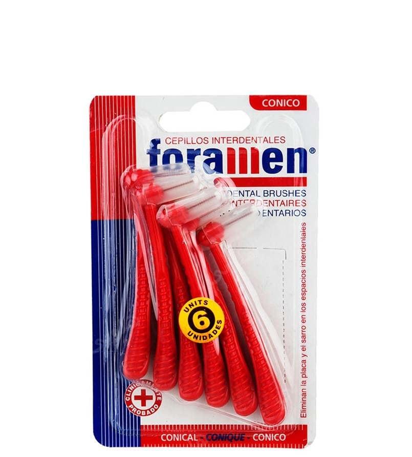 مسواک زاویه دار بین دندانی مخروطی متوسط نرم