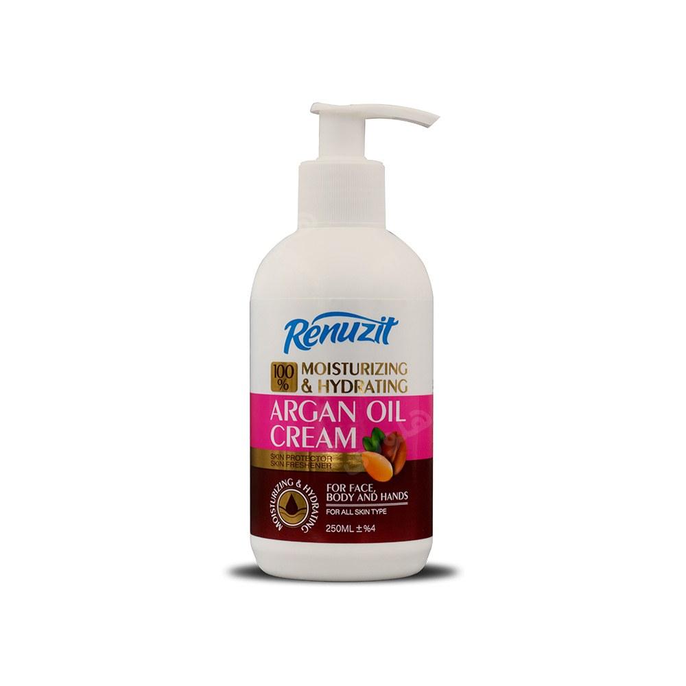کرم آبرسان و مرطوب کننده پمپی حاوی روغن آرگان 250میل