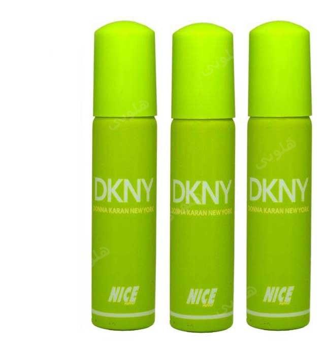 ادوکلن جیبی زنانه مدل Dkny مجموعه 3 عددی