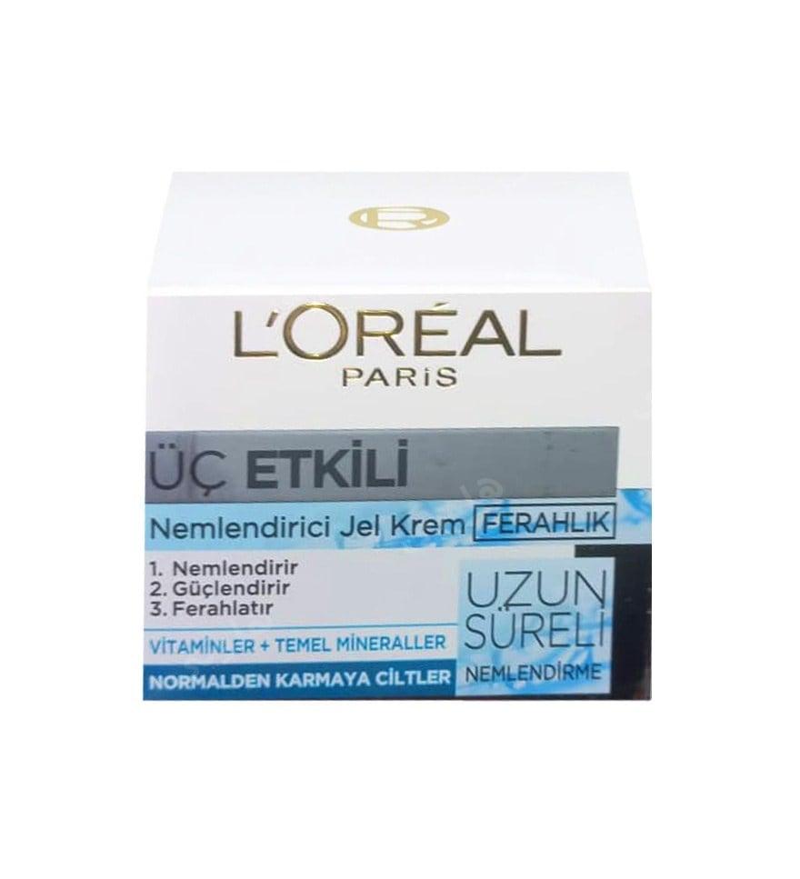 ژل کرم آبرسان مدل Triple Active مناسب انوع پوست حجم 50 میل