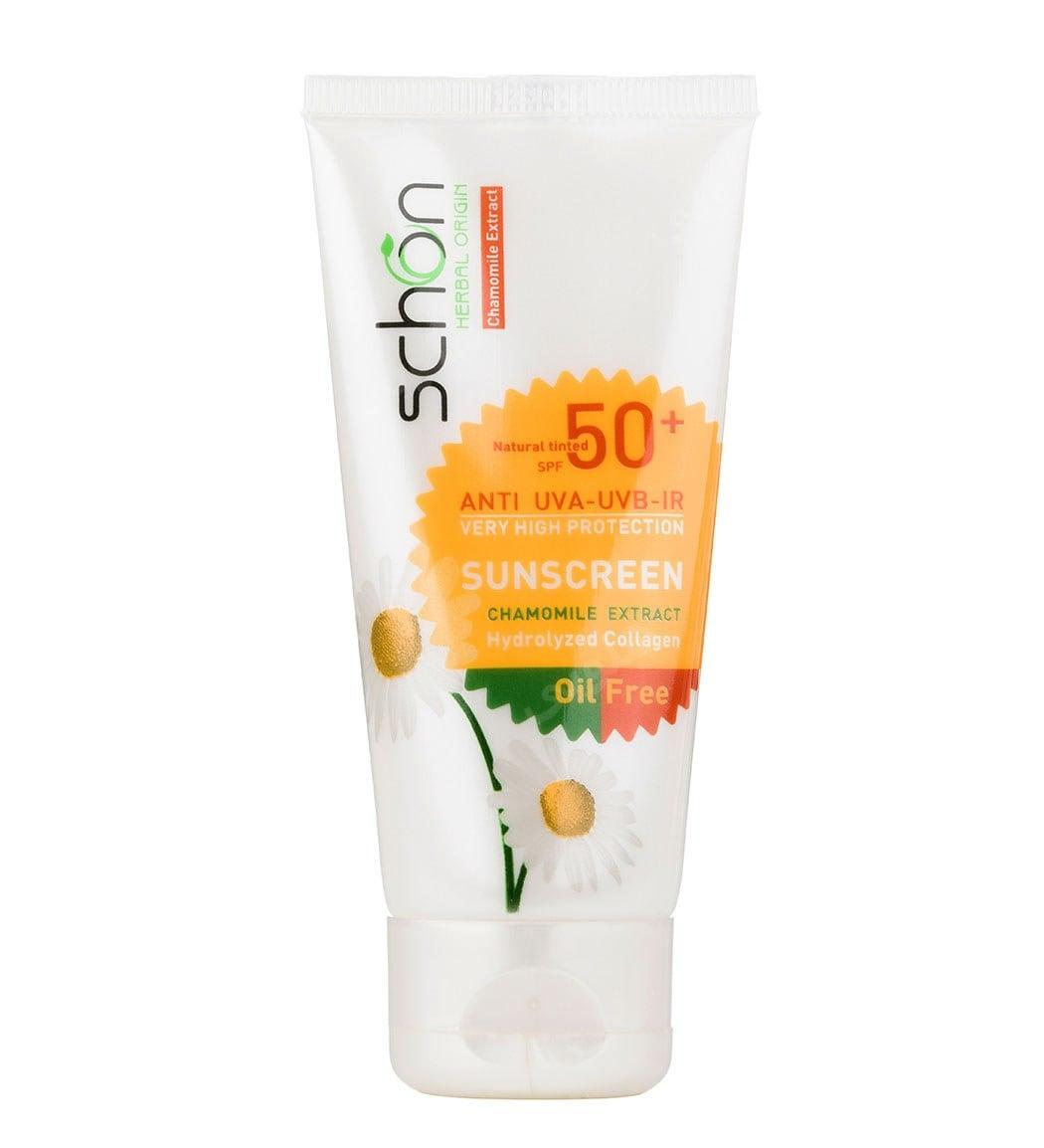 کرم ضد آفتاب رنگی فاقد چربی spf50
