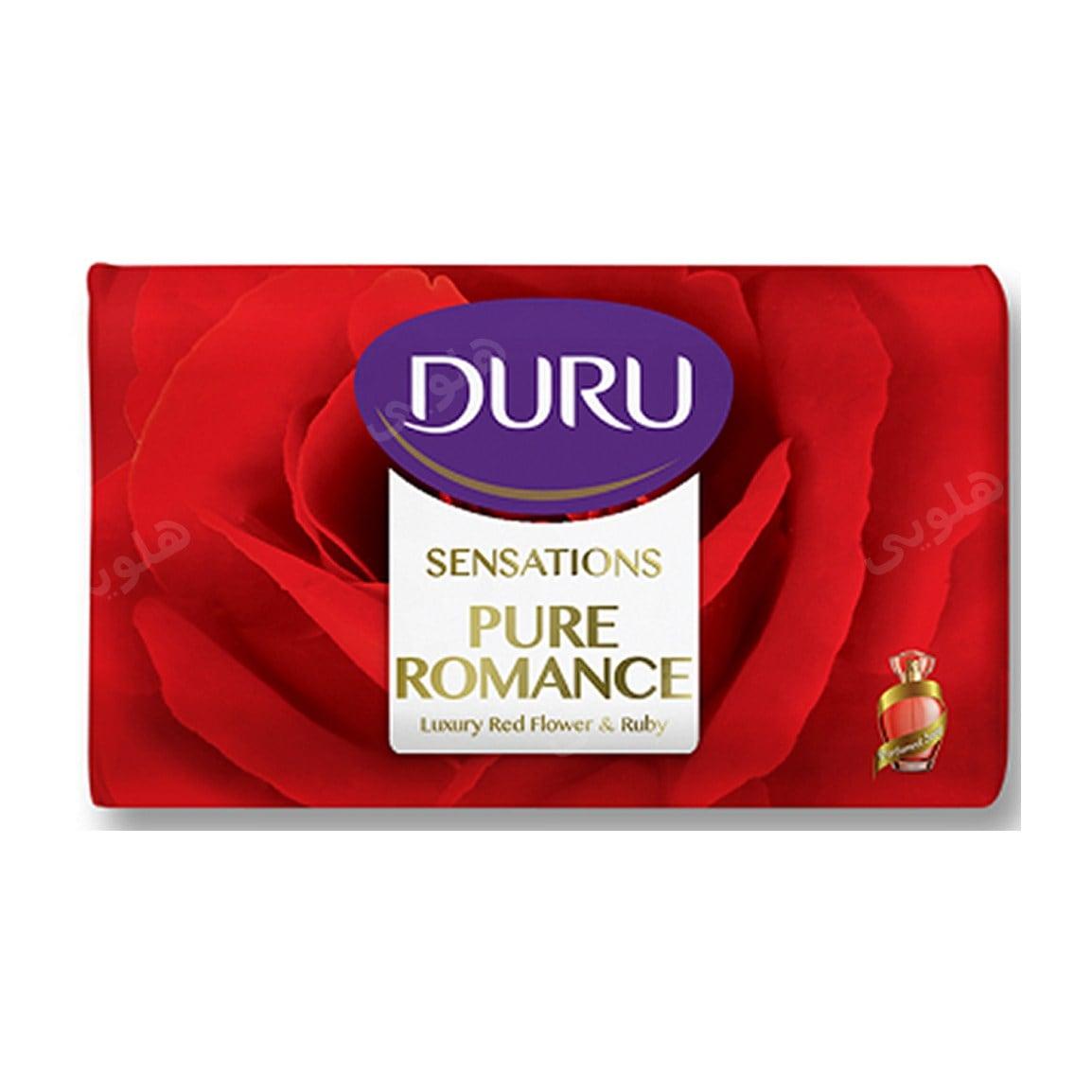 صابون با رایحه گل رز و یاقوت وزن 90 گرم