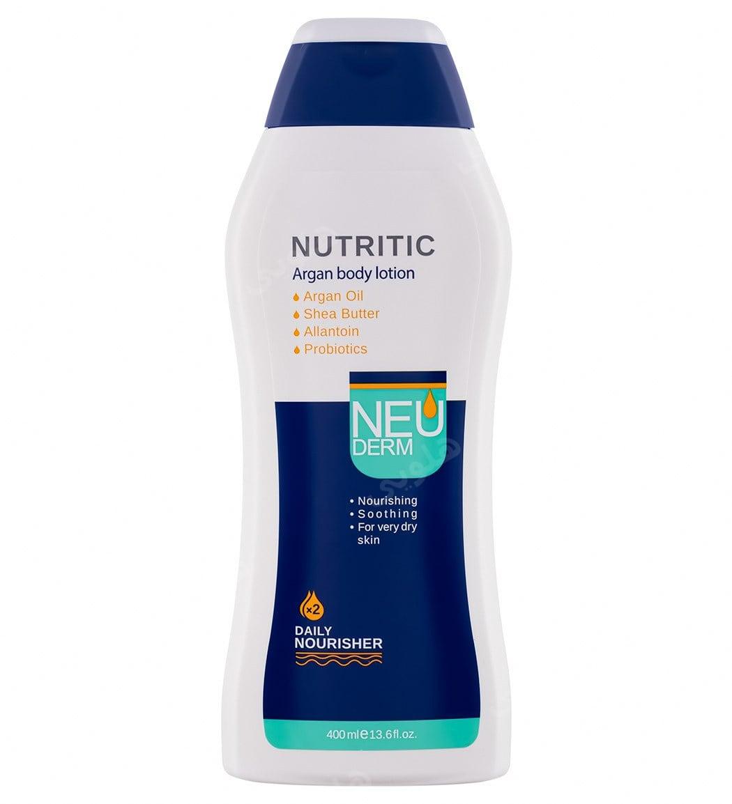 لوسیون بدن مدل Nutritic مناسب پوست خشک تا خیلی خشک حجم 400میلی لیتر