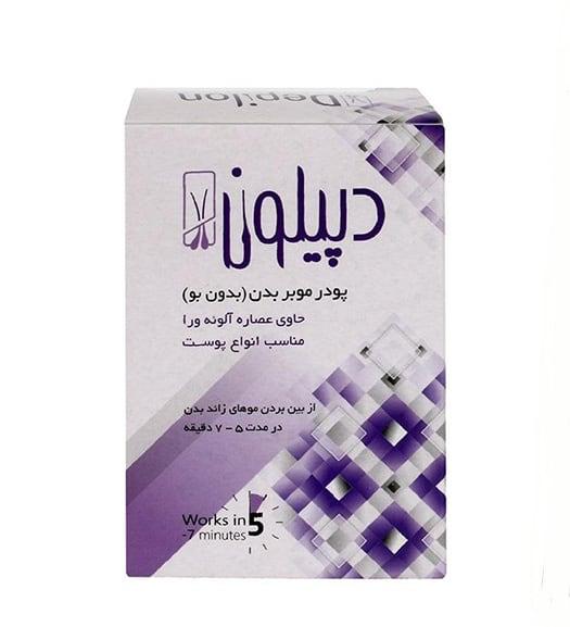 پودر موبر 50 گرمی کوچک حاوی عصاره آلوئه ورا