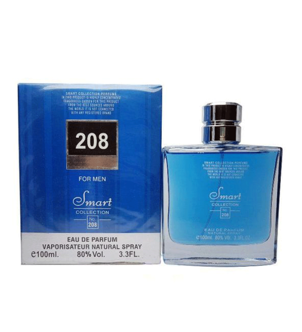 ادو پرفیوم مردانه مدل Desire Blue شماره 208 حجم 100 میل