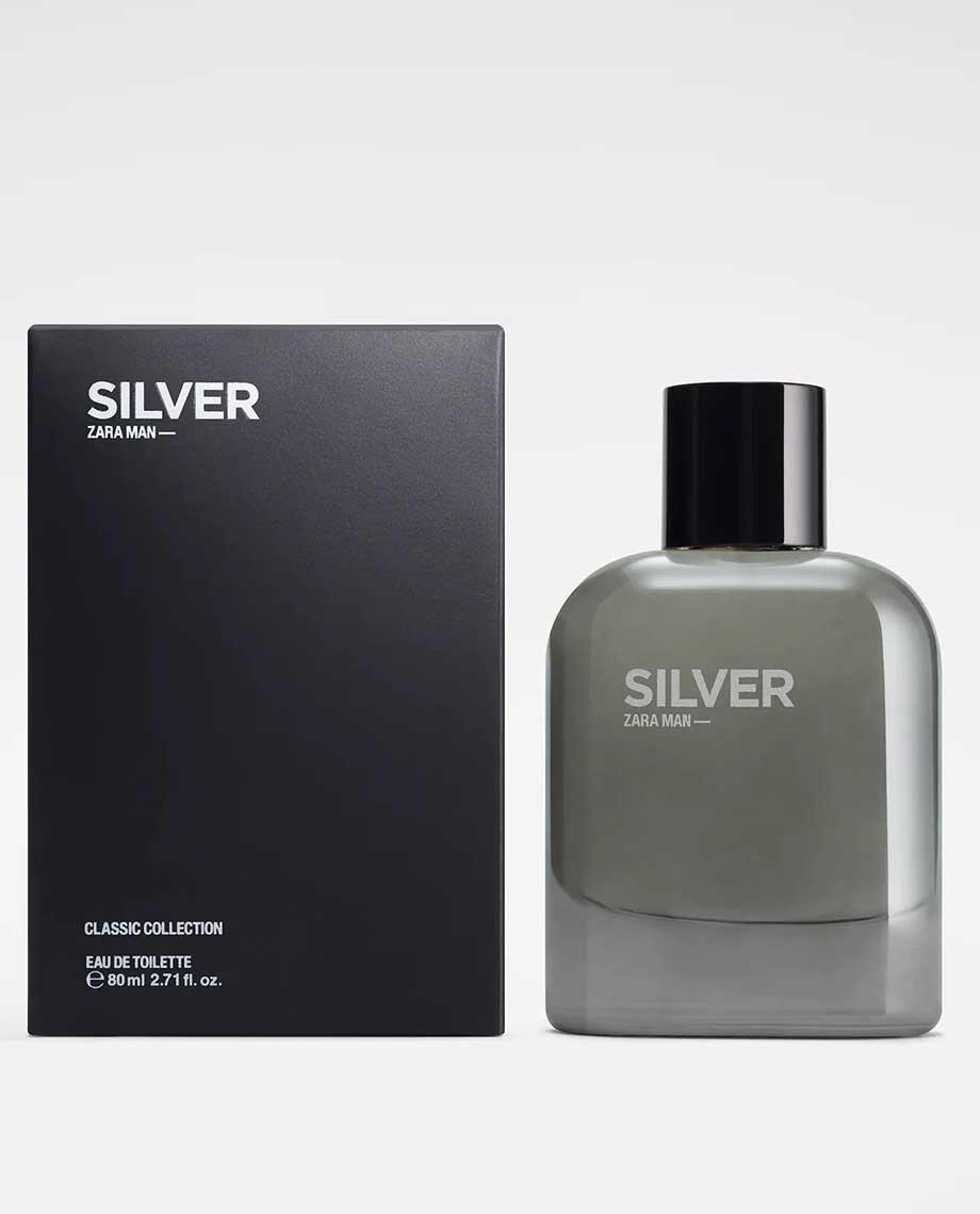 ادو تویلت مردانه مدل Man Silver حجم 80 میل
