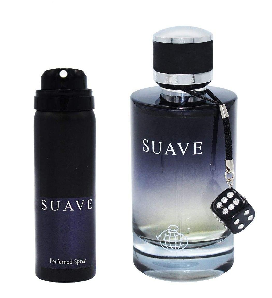 ست ادو پرفیوم و اسپری مردانه مدل Suave