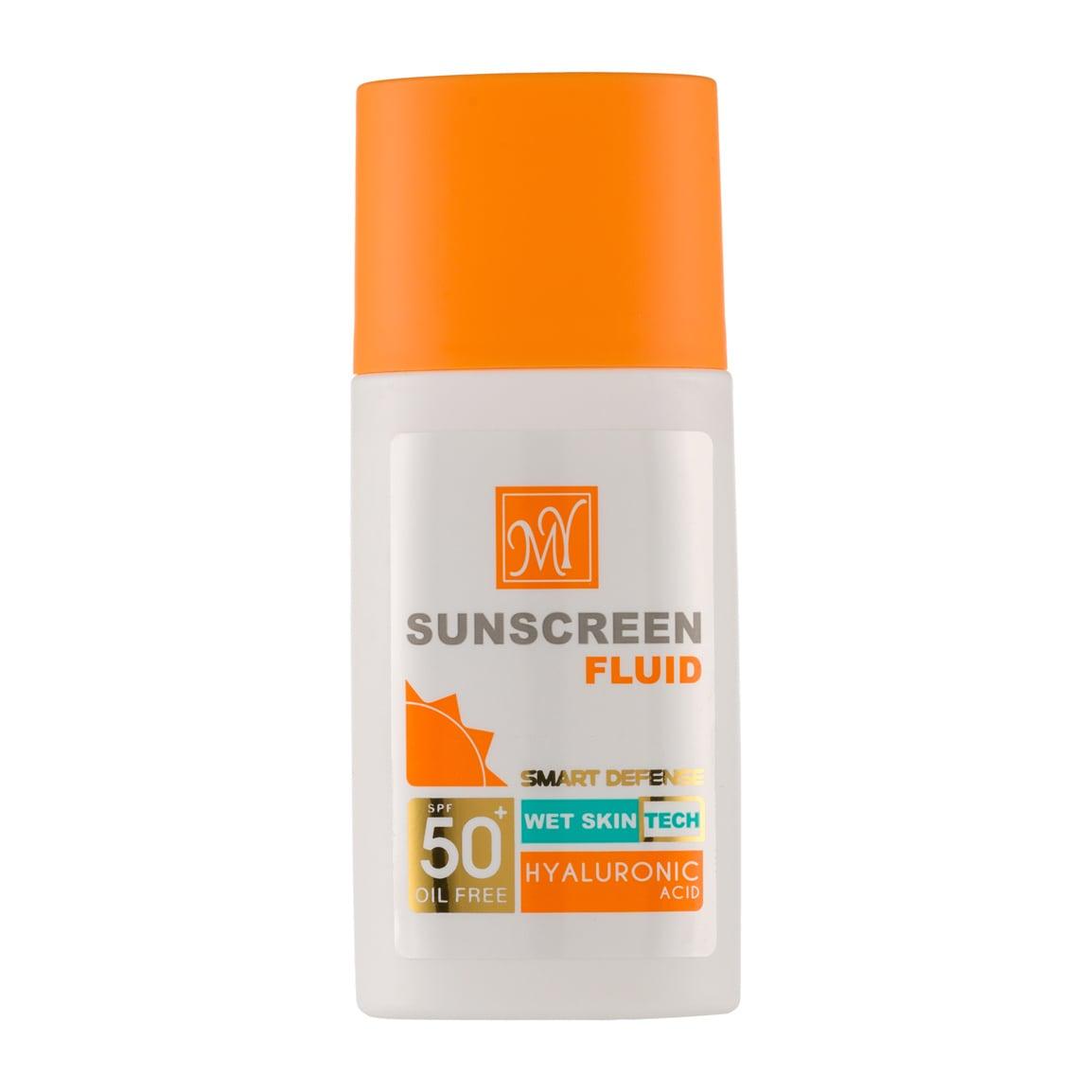 ضد آفتاب فلوئید مدل هیالورونیک اسید SPF50 حجم 50 میلی لیتر