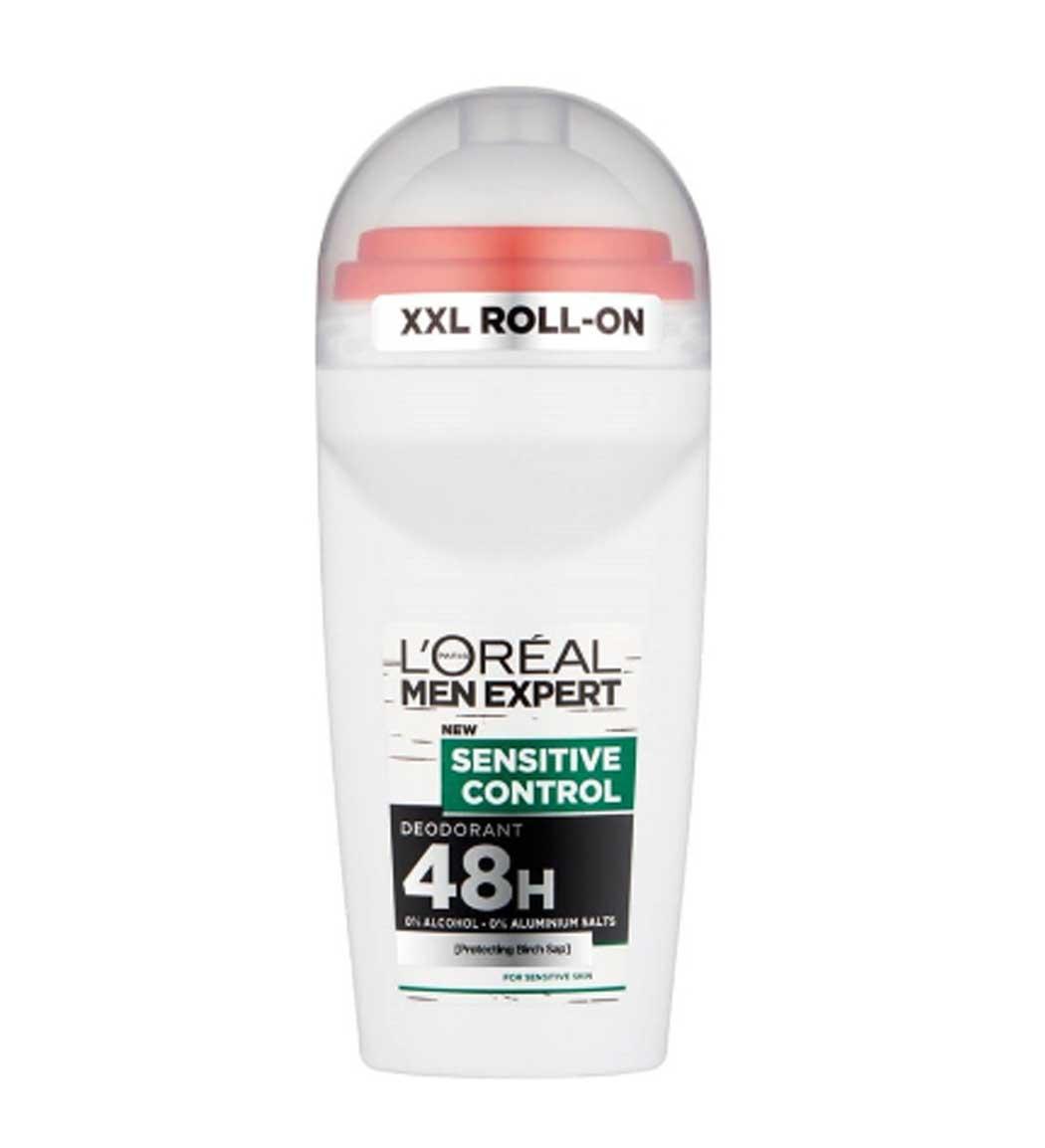 رول ضد تعریق مردانه سری Men Expert مدل sensitive control حجم 50 میل