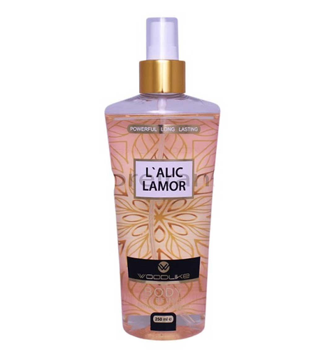 بادی اسپلش زنانه مدل Lamour Lalique حجم 250 میل