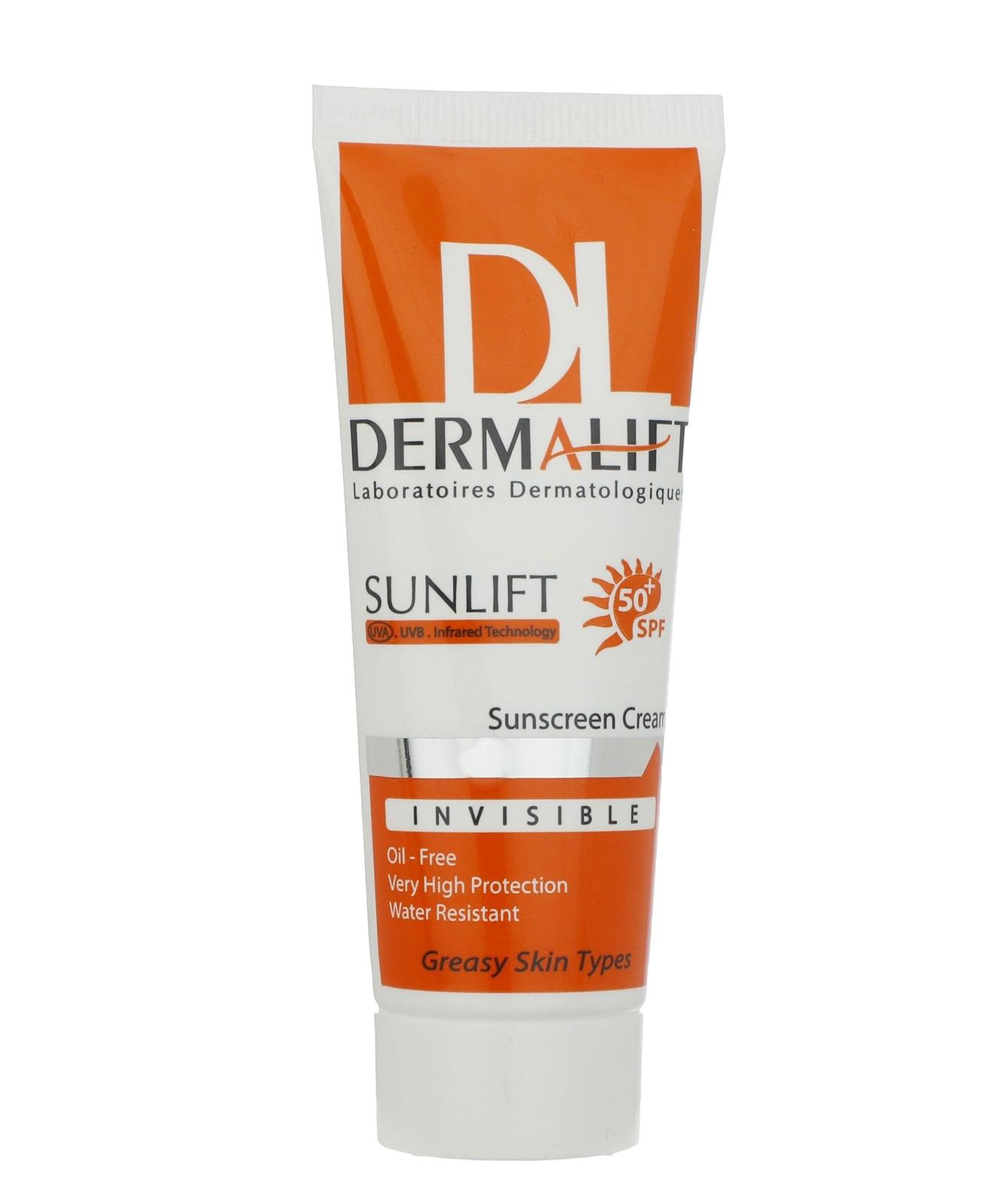 کرم ضد آفتاب بی رنگ مناسب پوست چرب spf50 حجم 40میل