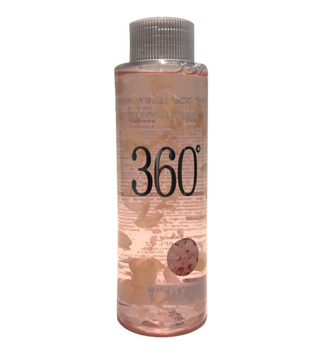 تونر پاک کننده آرایش صورت مدل Rose حجم 300میل
