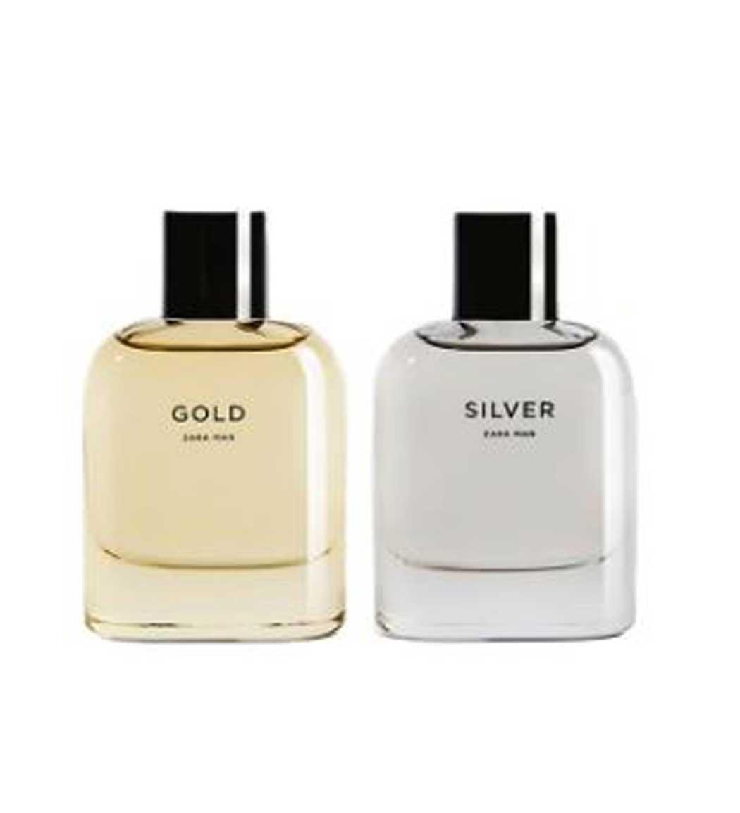 پک دو عددی ادو تویلت مردانه مدل Man Silver و ادو تویلت مردانه مدل Man Gold حجم 160 میل