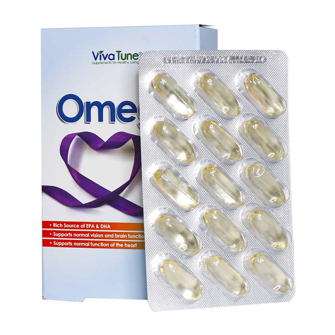 کپسول نرم ژلاتینی مدل Omega Plus بسته 30 عددی