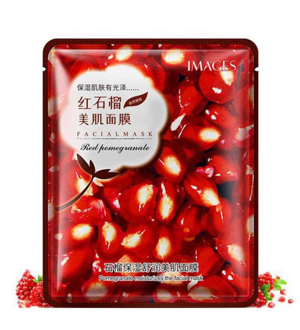 ماسک ورقه ای انار قرمز 40گرم
