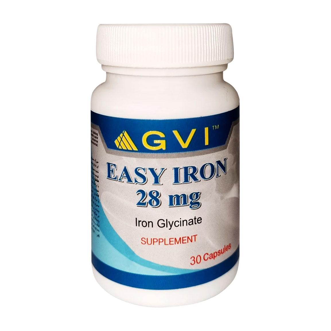 کپسول ایزی آیرون بسته 30 عددی