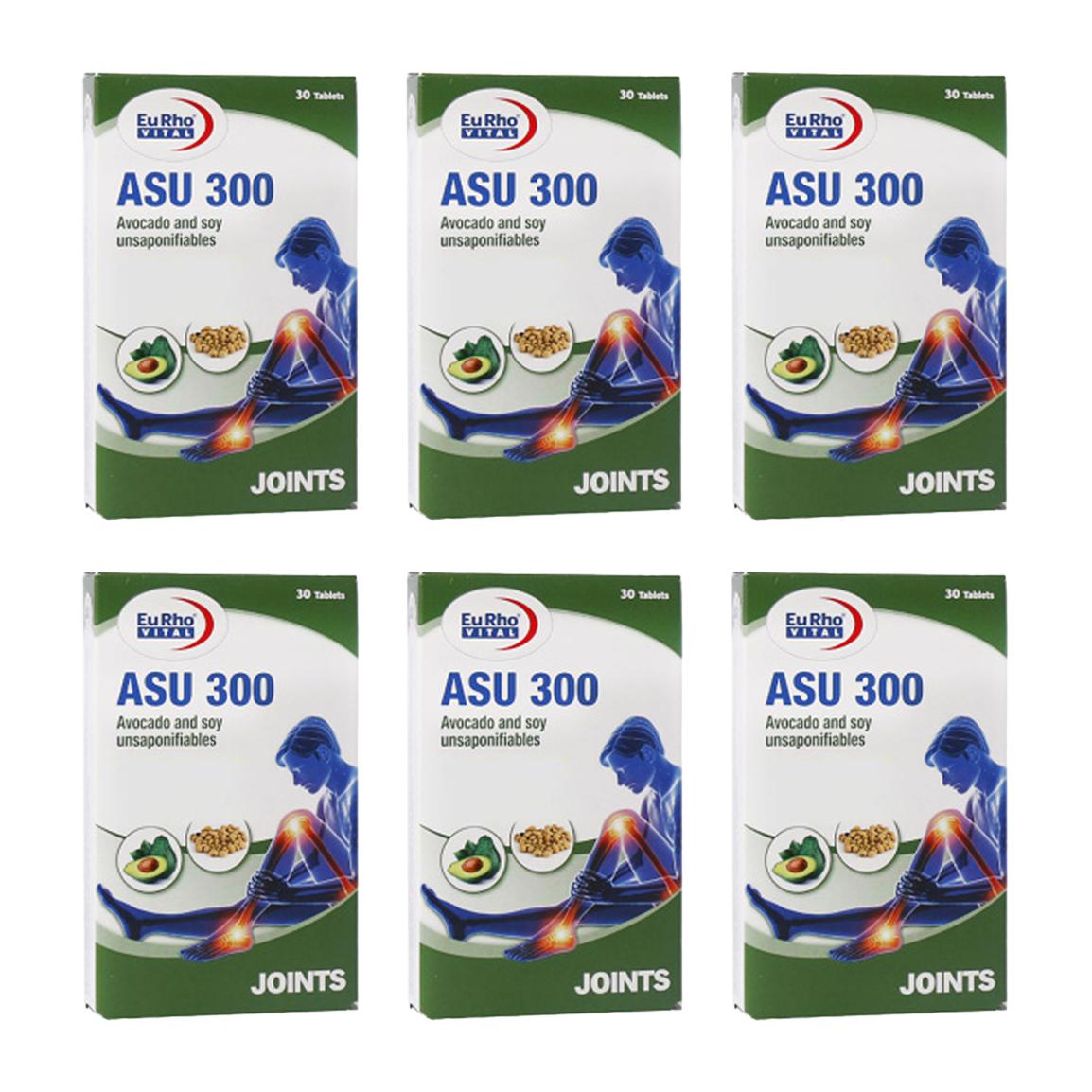 پک 6 عددی قرص آسو 300 بسته 30 عددی