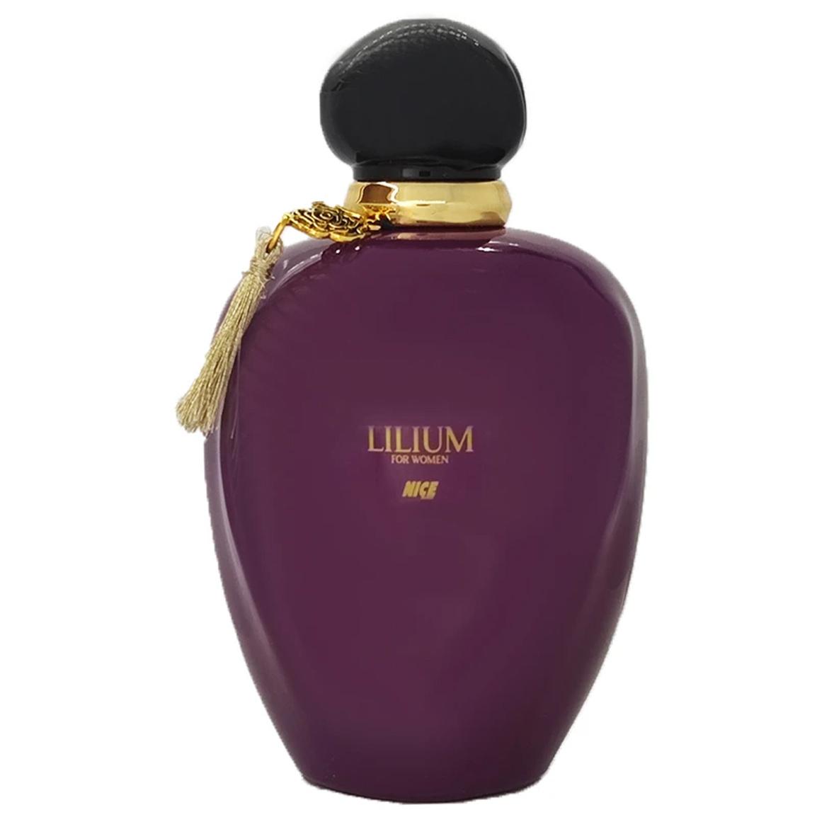 ادوپرفیوم زنانه مدل Lilium Black Opium حجم 100 میلی لیتر