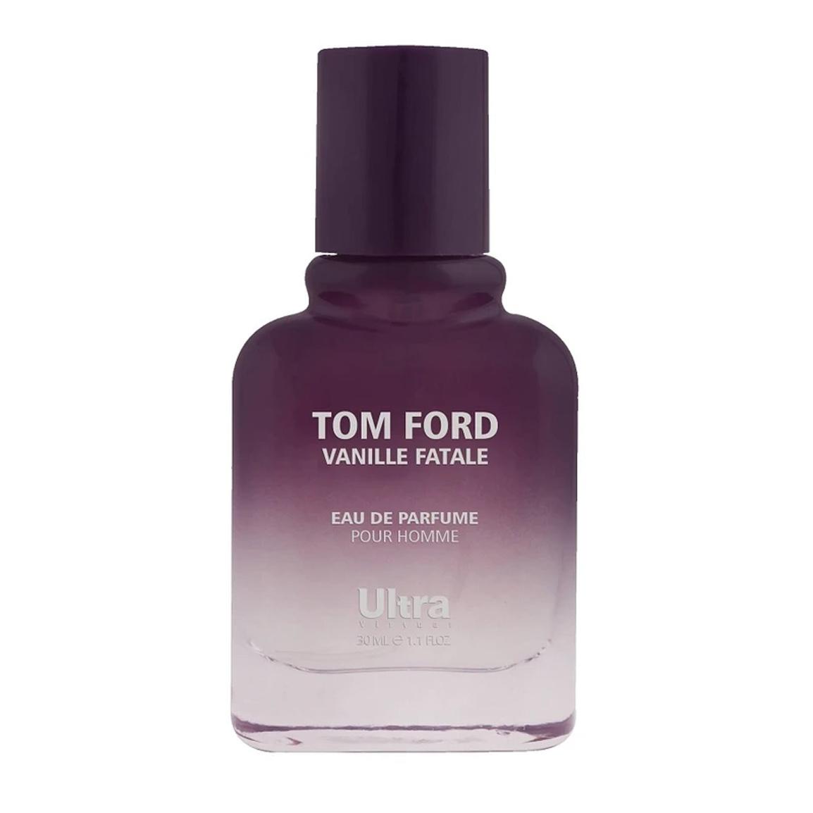 عطر جیبی مردانه مدل Tom Ford Vanille Fatale حجم 30 میلی لیتر