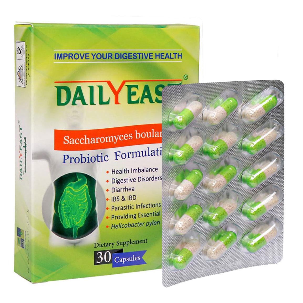 کپسول پروبیوتیک مدل Daily East بسته 30 عددی