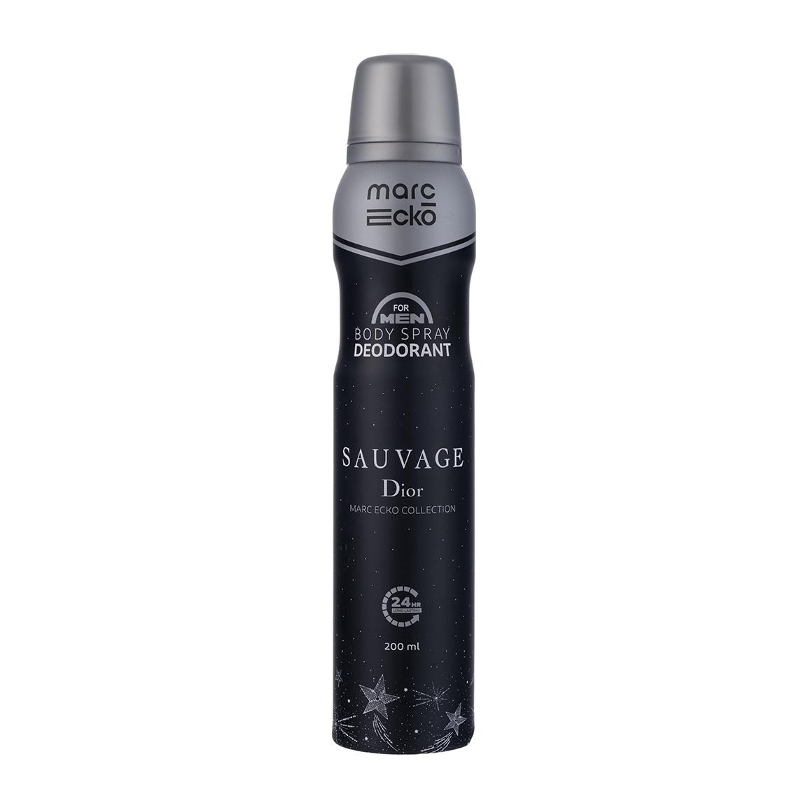 اسپری بدن مردانه مدل Sauvage Dior حجم 200 میلی لیتر