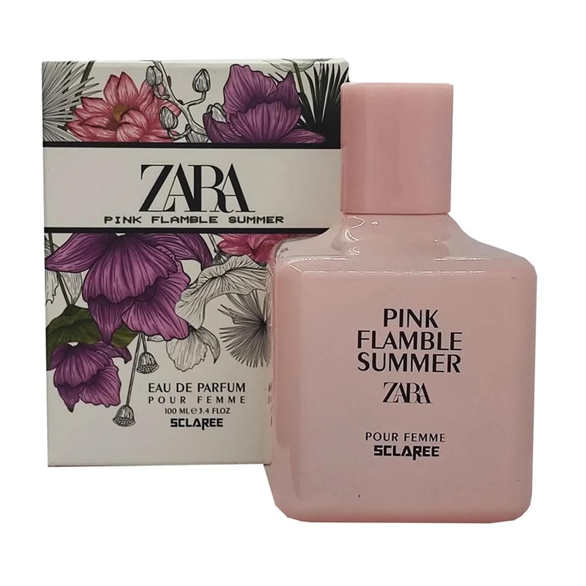 ادوپرفیوم زنانه مدل Flamble Summer Zara حجم 100 میلی لیتر