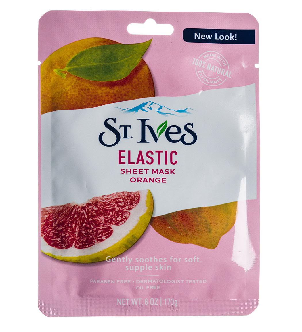 ماسک ورقه ای مدل Elastic حاوی عصاره پرتغال 170گرم