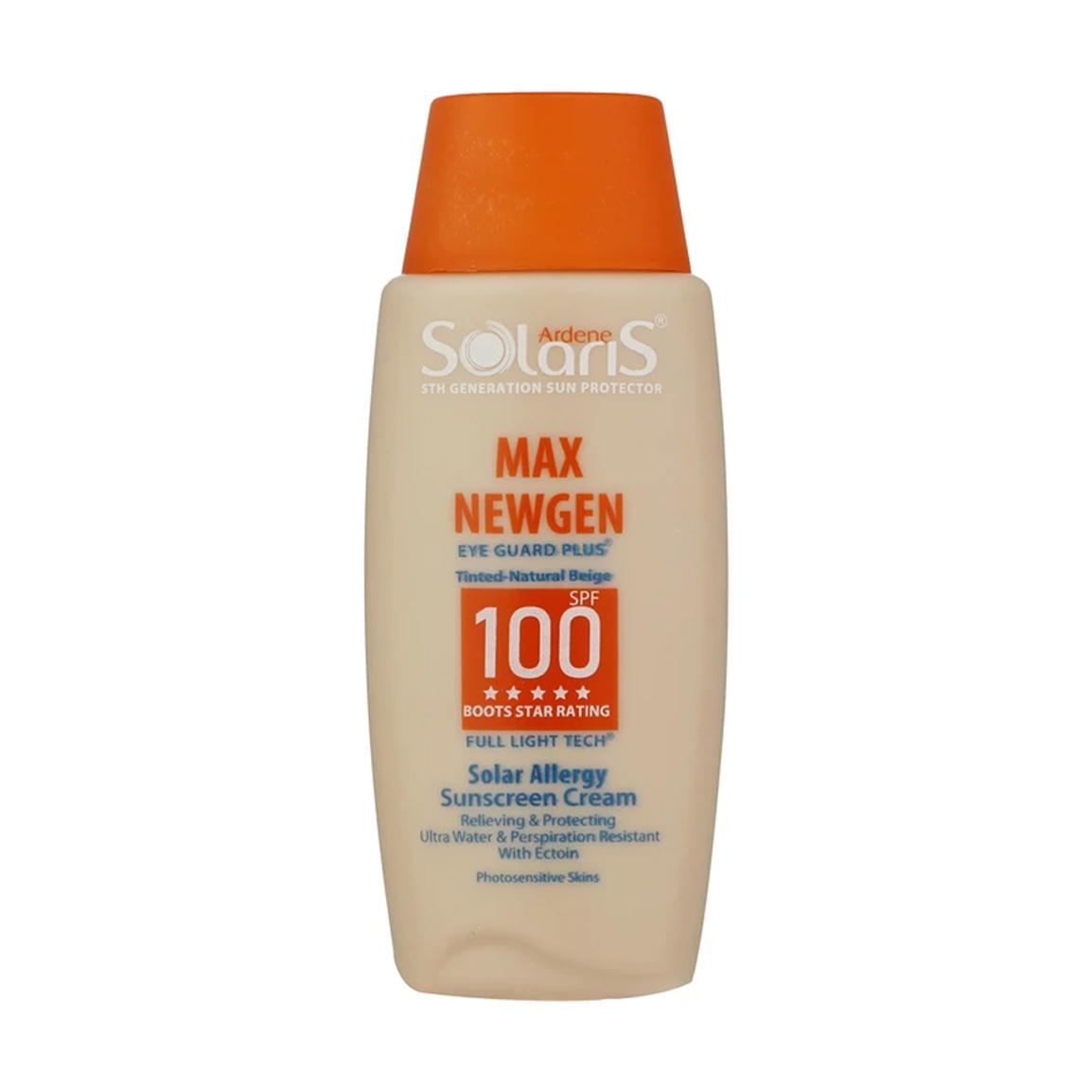 کرم ضد آفتاب سولار آلرژی SPF100 مدل مکس نیوژن 100 میلی لیتر